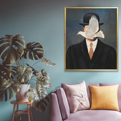 China Figurative Handmade Canvas Art Poster Wholesale Oil Painting Wall Decor JZ Oilpaintings Portrait Wall Decor Hand Painted Abstract Custom Decor for sale