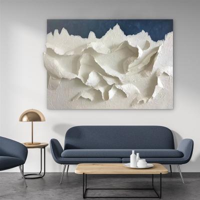 China Handmade Wallpaper Art Texture Abstract Oil Painting 3D Large Wall Decor JZ Morden Living Room Wall Decor for sale