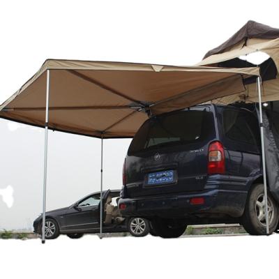 China Waterproof Cotton Oxford Car Side Fox Awning Straight Tying Type Large Space for sale