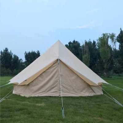 China 2020 Hot Luxury Bell Party Family Large Outdoor Teepee Tent Type Tube Tent Stake Tent For Camping for sale