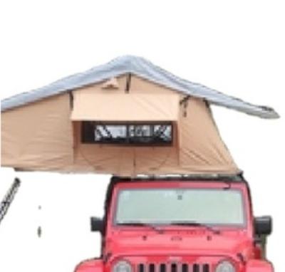 China 2021 Camouflage / Field Outdoor Aluminum Game Tent With Soft Shell Roof For Camping Soft Shell Roof Top Tent for sale