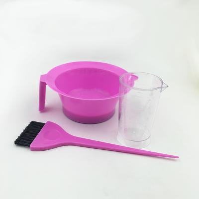 China Hair Styling Cutting Tools Quality Professional PVC Carry Bag Hair Coloring Brush Bowl Tint Measuring Tool Kits for sale