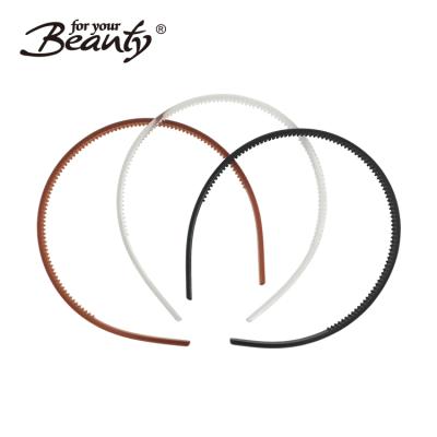 China Salon Hairdresser Styling Stylish Hair Accessories Tape Cutting Tools Plastic Hair Band For Girl for sale