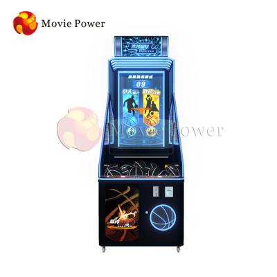 China Luxury Attractive Basketball Arcade Game Machine L2850* W1100* H2800 Mm Basketball Arcade Game Multi Function Street for sale