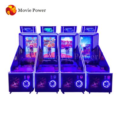 China Indoor Arcade Game Machine New Design Basketball Match Arcade Basketball Shooting Game Machine For Sale L2850* W1100* H2800 mm for sale