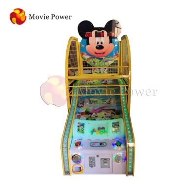 China Easy Operation Electronic Arcade Coin Operated Basketball Game Machine For Kids L1540* W850* H1920 mm for sale