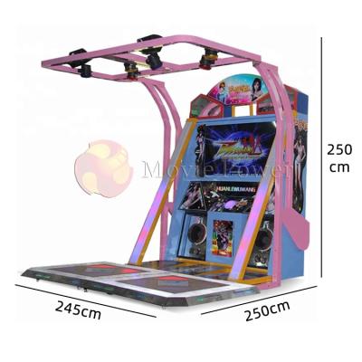 China Arcade Indoor Coin Operated Game Dance Battle Pump It Dance Machine Arcade Game Equipment For Wholesale L2500* W2000* H2400 mm Dancing Game Machine for sale