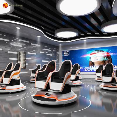 China Face Air 9D VR Cinema Game With Friends VR VR Rgg Dynamic Experience Simulator Motion Chair Movie Theater Chair for sale