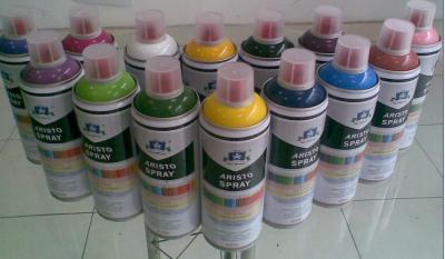 China DIY Colorful Graffiti Art Spray Paint / Aerosol Spray Paint Red Blue Purple Gold for sale