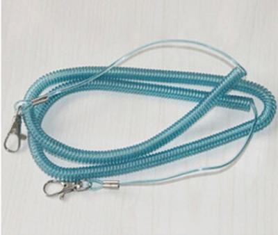 China 10m kayak fishing safety line boating lanyard steel cable plastic retention rope chains for sale