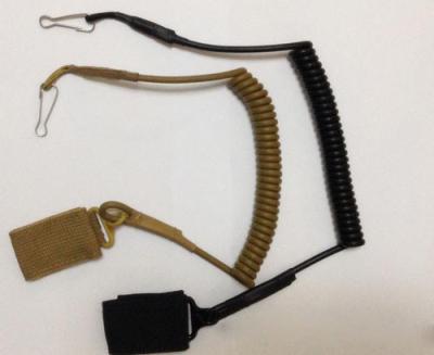 China Gun accessory airsoft sling/tactical sling pistol lanyard belt loop for weapon for hunting for sale