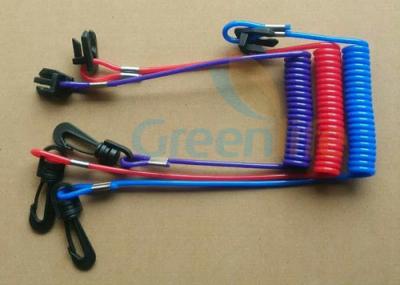 China CustomRed/Purple/Blue Top Quality Floating Jet Ski Kill Switch Hand Lanyard Tethers for sale