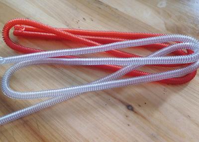 China OEM China Factory Offer Long Clear/Red Bungee Lanyard Straps without Hardware for sale