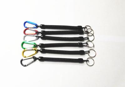 China Fishing Pliers Usually Accompany with Black Plastic Spring Coiled Lanyards for sale