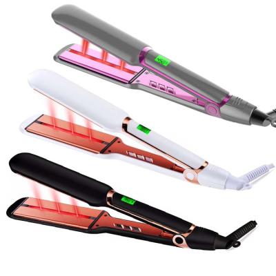 Cina MCH Iron Hair Straightener Plancha 450F Titanium Flat Brazier Hotel Hair Straightener Infrared Heater Hair Straightener in vendita