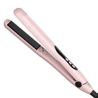 China iorn 3 Seconds Temperature Factory Price Automatic Professional Electric Ceramic Flat Iron Heater/Flat Hair Straightener PTC Screen Lock Function zu verkaufen