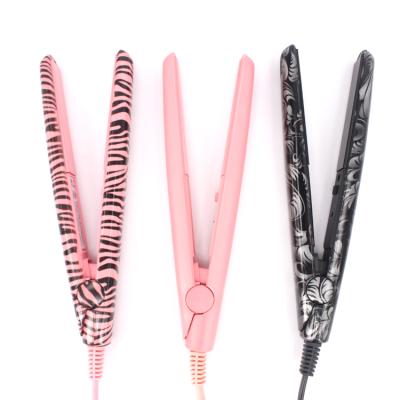 China Best Promotion Lightweight Hot Gift Ceramic Flat Iron MINI Hair Straightener For Traveling for sale