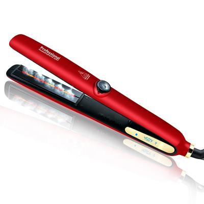 China Hotel MCH 1 Fast Heating Ceramic Coating 2 Fashionable Steam Infrared Hair Straightener Good Quality Straightening Flat Iron Te koop