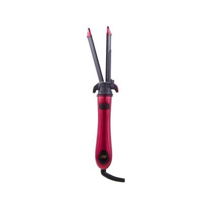 Chine Auto Salon Professional 2 in 1 Hair Straightener and Hair Curler Hair Styling Ceramic Flat Iron Auto Rotating LCD Hair Crimps à vendre