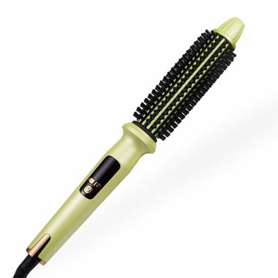 China Hair Curling Good Quality Teeth Nylon Hair Brush Professional Hair Curler Brush Hair Straightener Comb for sale