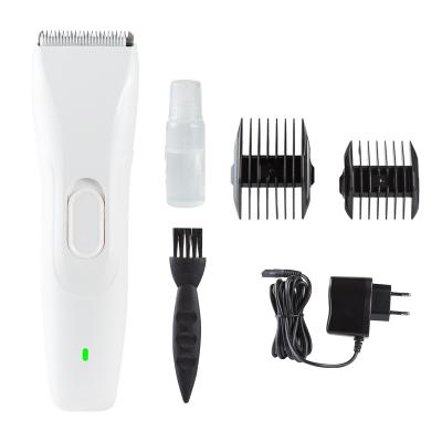 China New Rucha Professional Wireless Hair Trimmer Blade OEM White USB Hair Trimmer Set Electric for sale