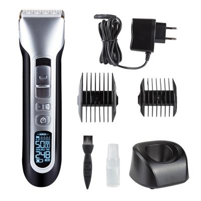 China Rucha China Wholesale Cheap Cordless Hair Trimmer Set Rechargeable Clipper With Attachments for sale