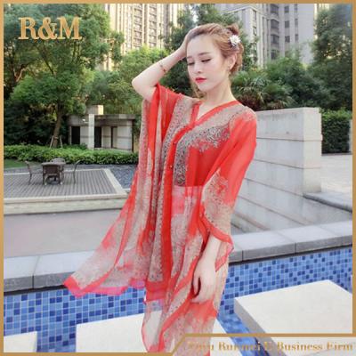 China Cheap Wholesale Anti-UV Shirtless Blouse Summer Beach Cover Up for sale