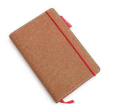 China Factory Wholesale Low Moq Hardcover Diary Eco-friendly PU Paper Custom Enrolls OEM Odm A5 Cork Notebook With Elastic Band for sale