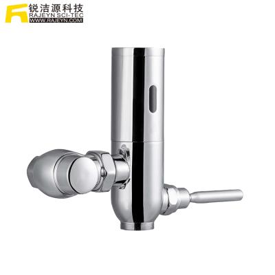 China Custom DC6V Touchless Automatic Exposed Toilet Flush Appliance for sale