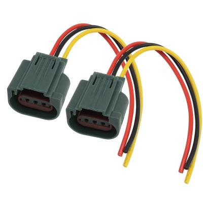 China 3 PIN Automotive H13 Bulb Socket Connector Wiring Harness Because-036 for sale