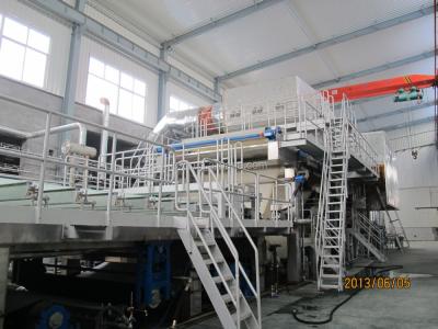 China Mixed Pulp The Most Advanced SWZ707-3000 Crescent Former Recycling Jumbo Roll Toilet Tissue Paper Making Machine for sale