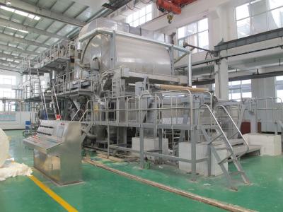 China Mixing Wood Pulp High Speed ​​And Competitive Price 2850/800 Crescent Toilet Paper Machine With Yankee Dryer for sale