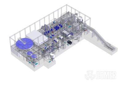 China China Supplier Deinking Line Production Line Recycle / Waste Paper Deinking Line for sale