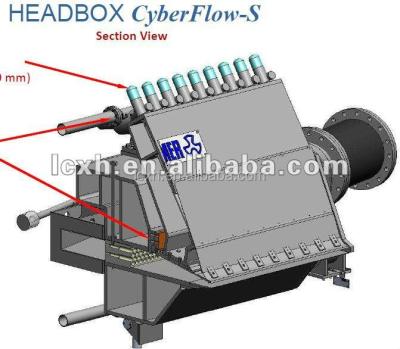 China SGS&CE Hydraulic headbox for papermaking machine made by Shandong Xinhe hydraulic headbox for sale