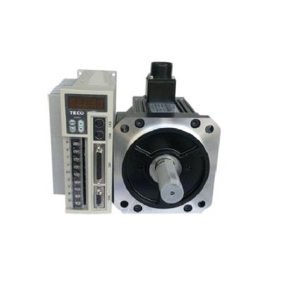 China TECO Motor totally enclosed with easy AC servo drive. for sale