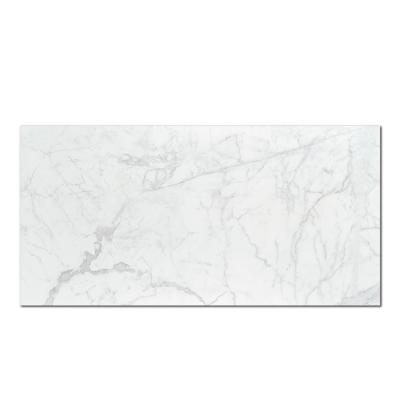 China 60x120 Pure White Polished Tloor Tiles Full Body Wear Resistant Ceramic Non-Slip Porcelain Tile for sale