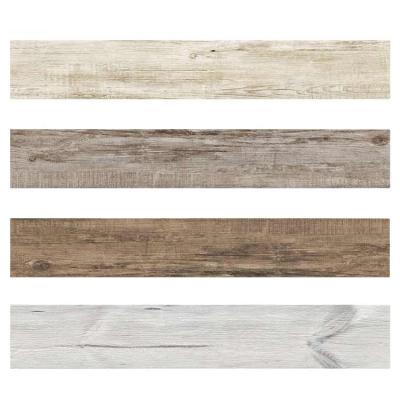 China Rustic Slabs Matte Finish Scratch Parquet Look Wood Glazed Flooring Ceramic Wood Slabs For Living Room for sale