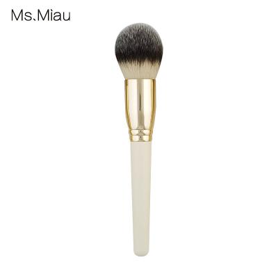 China Angular Blush BELLEZA Luxury High End Luxury Custom Powder Finish Veil Polish Brush for sale