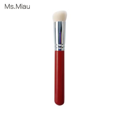 China High End Custom Oblique Brush Fan Brush Ms. Miau Base Maquillaje Brochas for sale