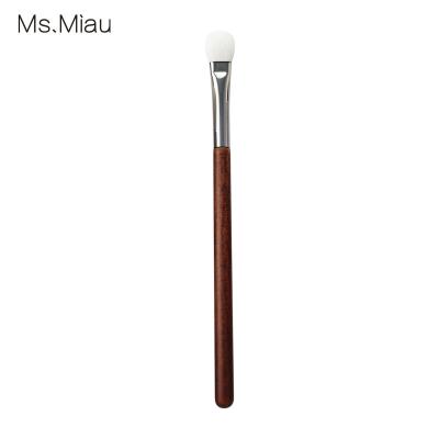 China Luxury High End Custom Smudge Brush BELLEZA Flat Rounded Eyeshadow Brush Eyeshadow Brush for sale