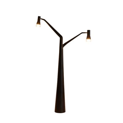 China Modern living room led Nordic modern design tall creative art tree standing floor lamps for sale