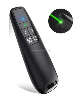 China Red Laser Function Indicator USB Rechargeable PowerPoint Laser Presenter Wireless Laser Presenter for sale