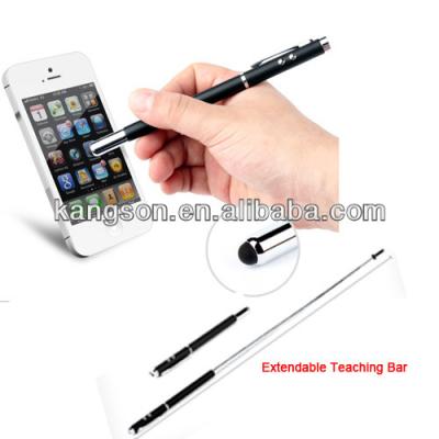 China Laser Touch Screen Pen 5 in a Laser Pointer Pen with Antenna and Extendable Teaching Bar for sale