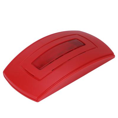 China Strobe Siren For Inturder Alarm Bing 24VDC Red Siren For Fire Alarm System With Emergency Indicator Light for sale