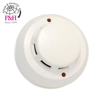 China Smoke detector for fire alarm system 9V to 35VDC 2 wire white color network smoke conventional fire alarm for sale