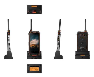 China Android 8.1 VHF DMR UHF Walkie Talkie Long Distance Phone 182*85.8*21.2mm 182*85.8*21.2mm for sale