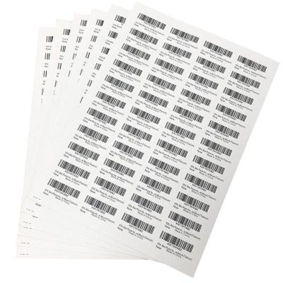 China Three Proofing (A4 Waterproof High Quality Custom Paper Shipping LabelA4 Label for sale