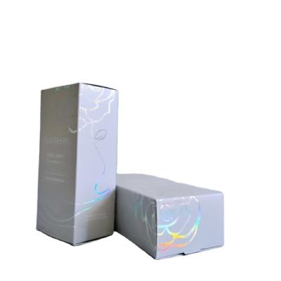 China Recycled Materials Customized Product Packaging Small White Box Packaging, Plain White Paper Box, White Cardboard Cosmetic Box for sale