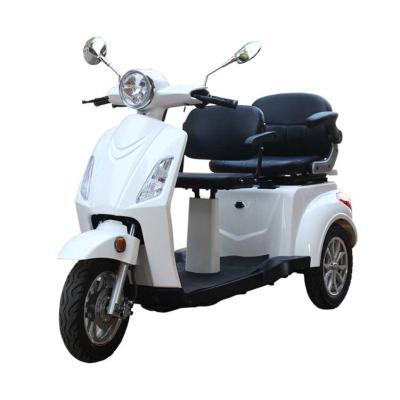 China Cheap Passenger EEC 3 Wheel Adult Electric Tricycle Two Seats With Motor And Passenger Seat for sale