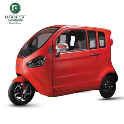 China Unisex Delivery Cargo Two Seater Electric Mobility Scooter Cabin Enclosed Car Mobility Scooter for sale